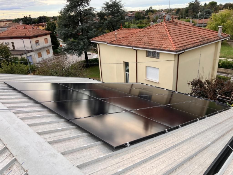 Impianto Fotovoltaico a Cordenons (PN) 31.10.2023