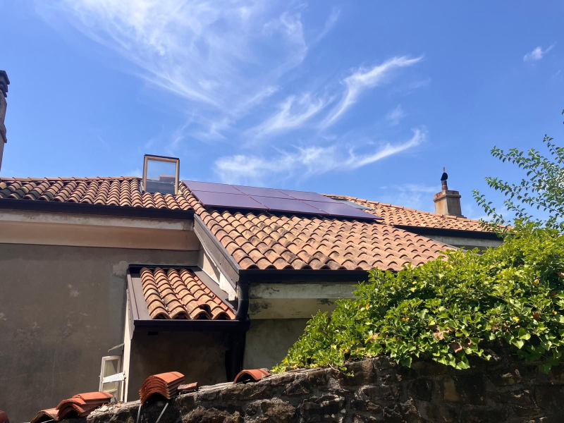 Impianto fotovoltaico a Trieste del 17.07.2024