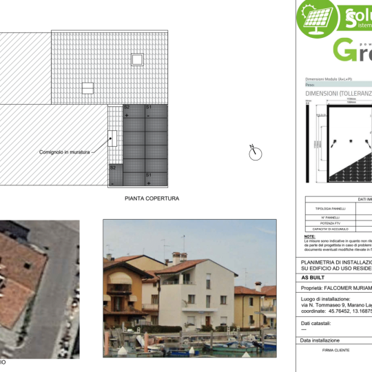 Impianto Fotovoltaico a Marano Lagunare (UD)
