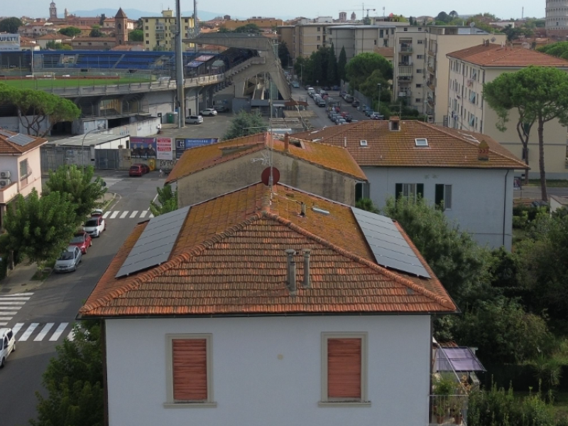 Impianto fotovoltaico a Pisa