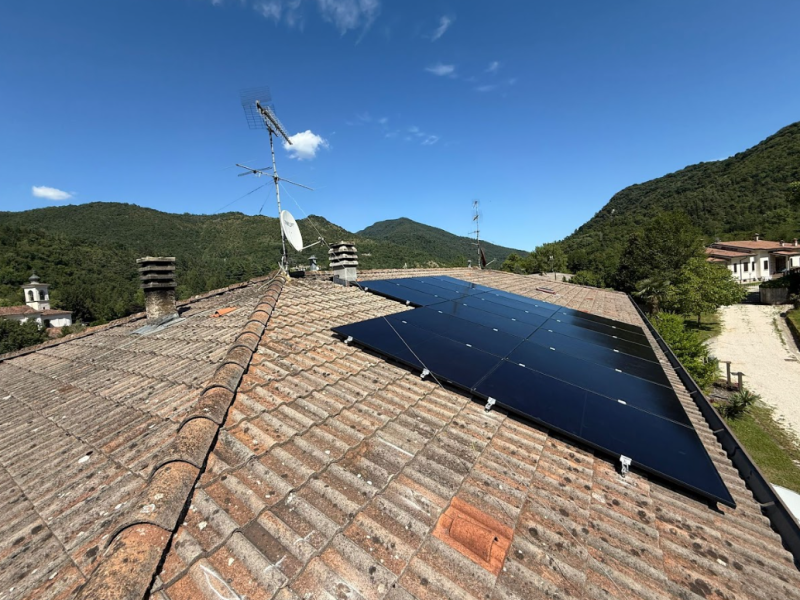 Impianto Fotovoltaico a Vallio Terme (BS)