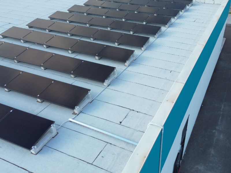 Impianto fotovoltaico commerciale a Pordenone