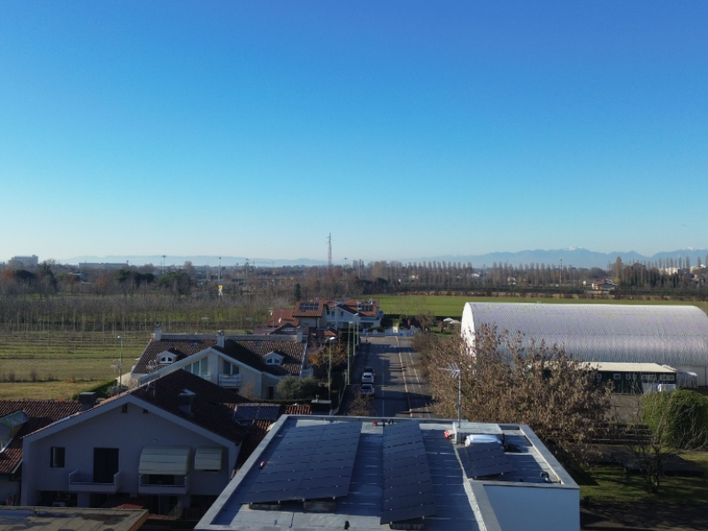 Impianto Fotovoltaico a Montegrotto Terme (PD)