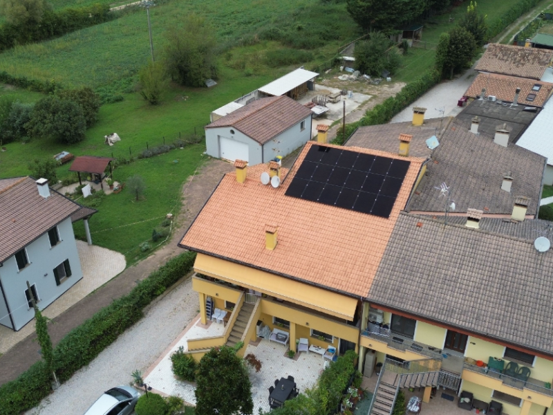 Impianto fotovoltaico a Torreglia (PD)