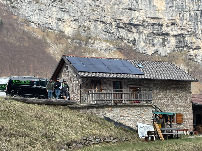Impianto Fotovoltaico a Erto e Casso (PN)