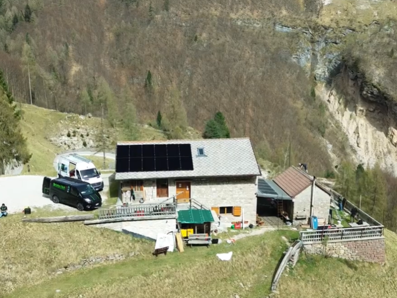 Impianto Fotovoltaico a Erto e Casso (PN)