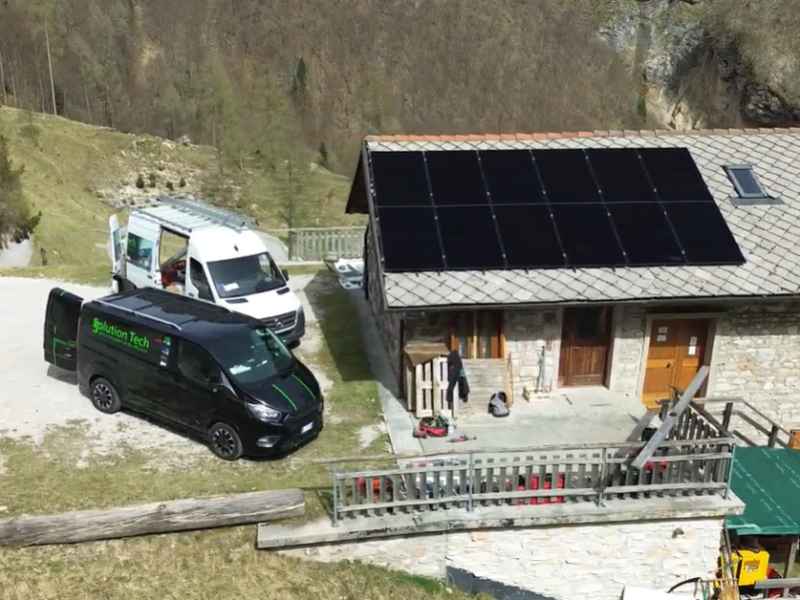 Impianto Fotovoltaico a Erto e Casso (PN)
