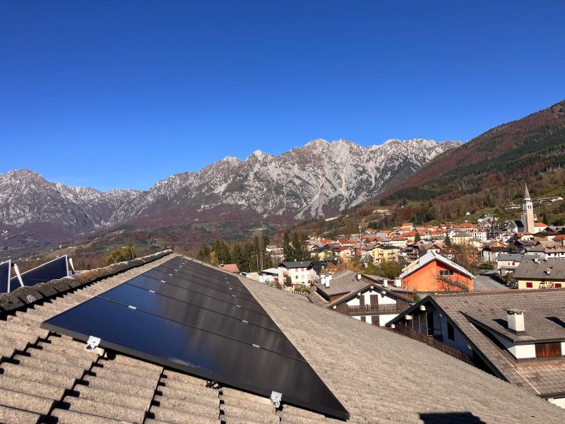Impianto fotovoltaico a Belluno