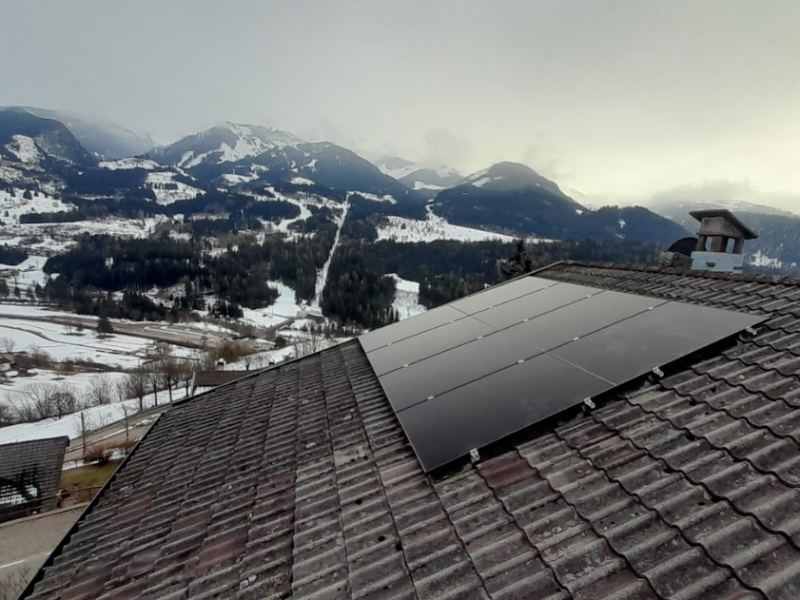 Impianto fotovoltaico a Cavalese (TN)