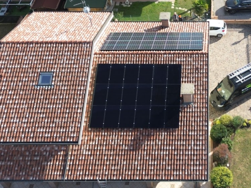 Aumento impianto esistente a Frassinelle Polesine