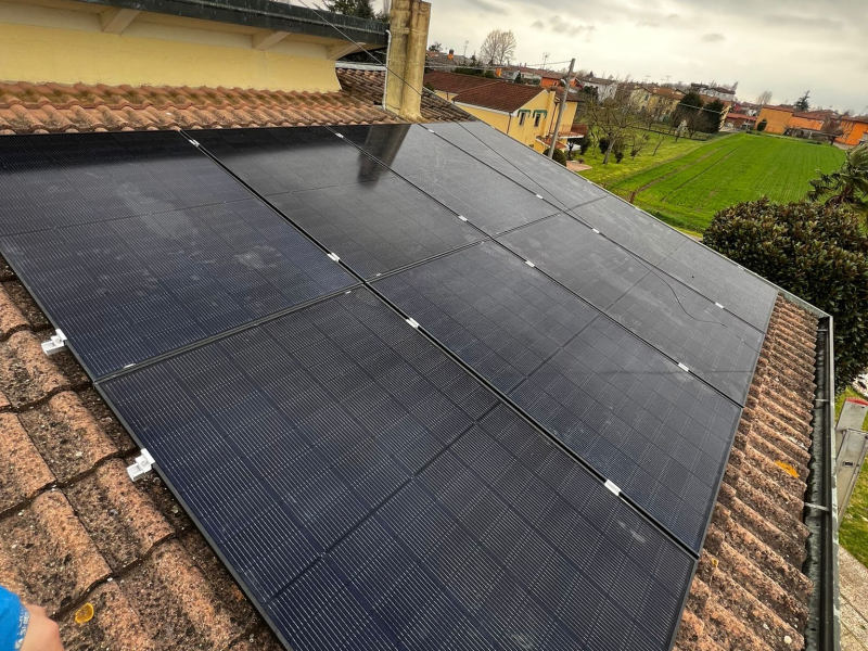 Impianto Fotovoltaico a Rovigo del 08.03.2024