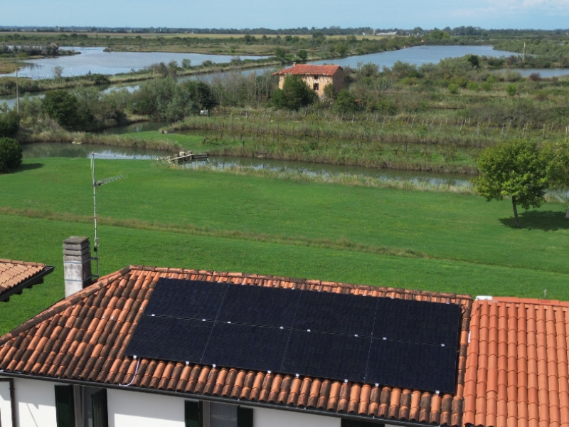 Impianto Fotovoltaico a Marano Lagunare (UD) 15.09.23