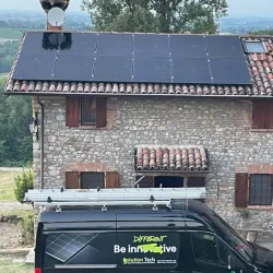 Impianto Fotovoltaico a <br> Castell'Arquato (PC)