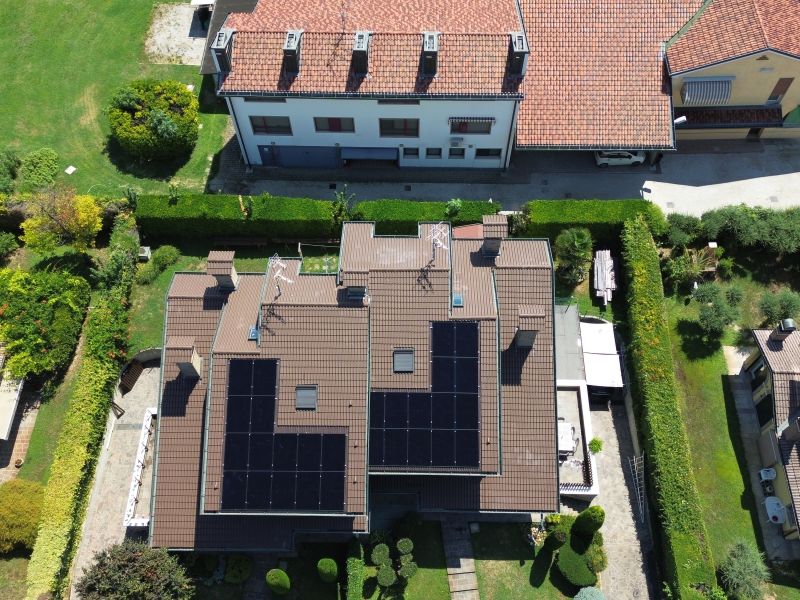 Impianto fotovoltaico a Teolo