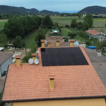 Impianto fotovoltaico a Torreglia (PD)